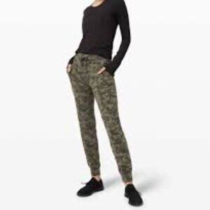 Lululemon Ready to Rulu Jogger 29" - Heritage Camo Dark Olive Green Twill